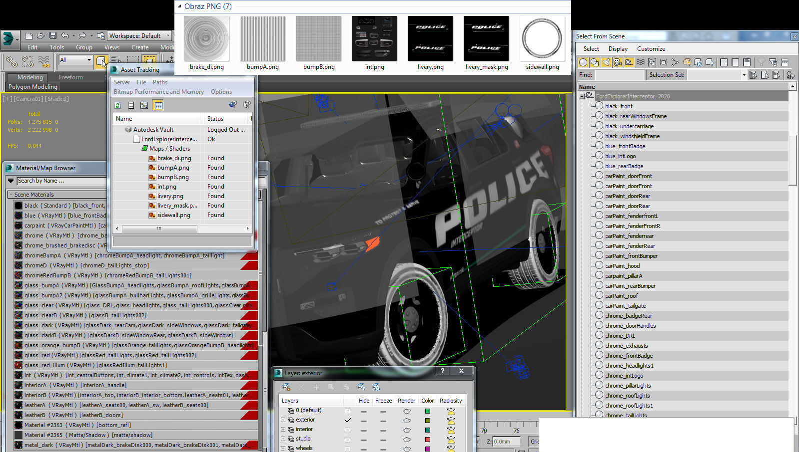 Explorer 2020 Police Interceptor 3D model_23