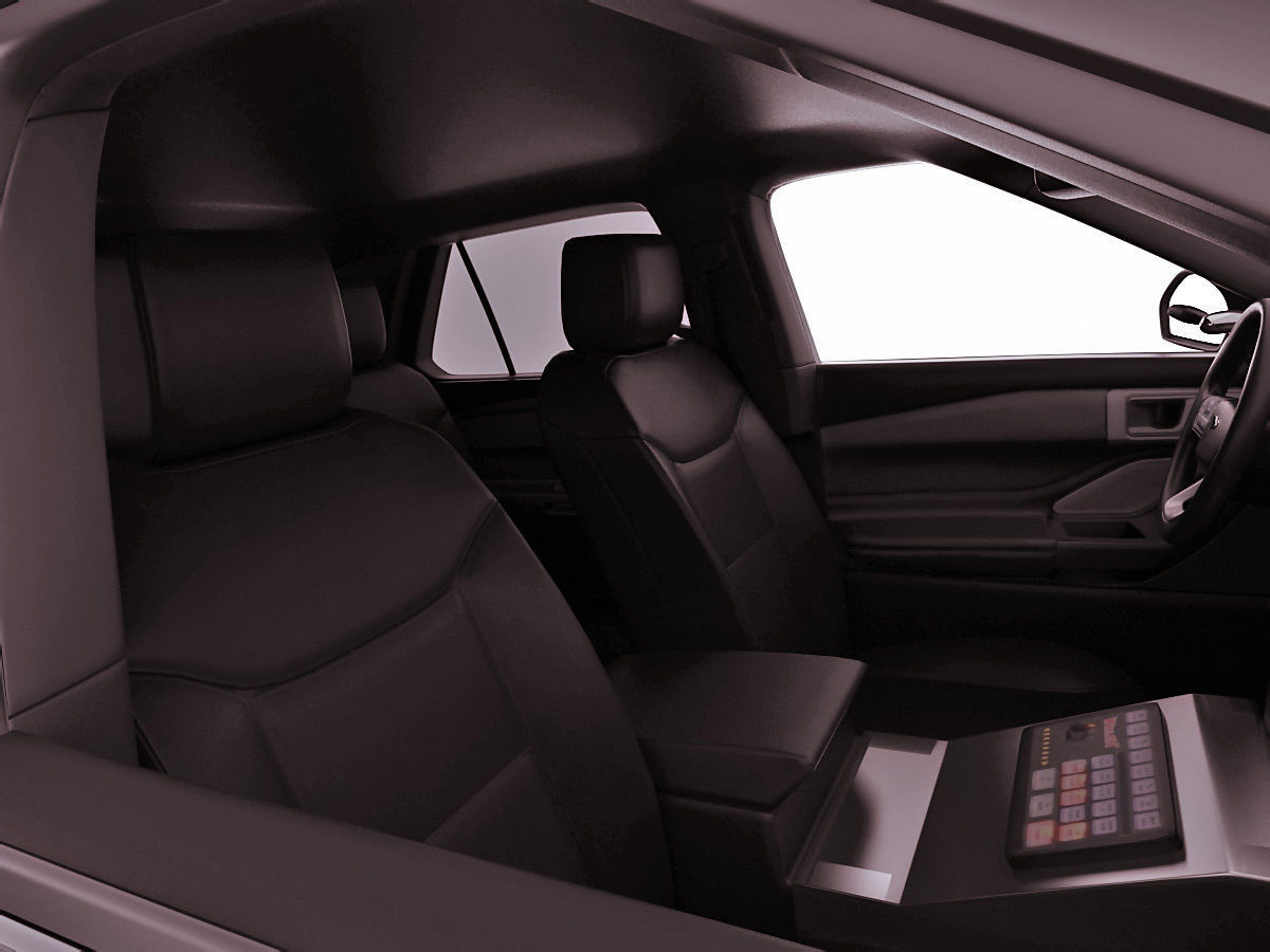 Explorer 2020 Police Interceptor 3D model_13