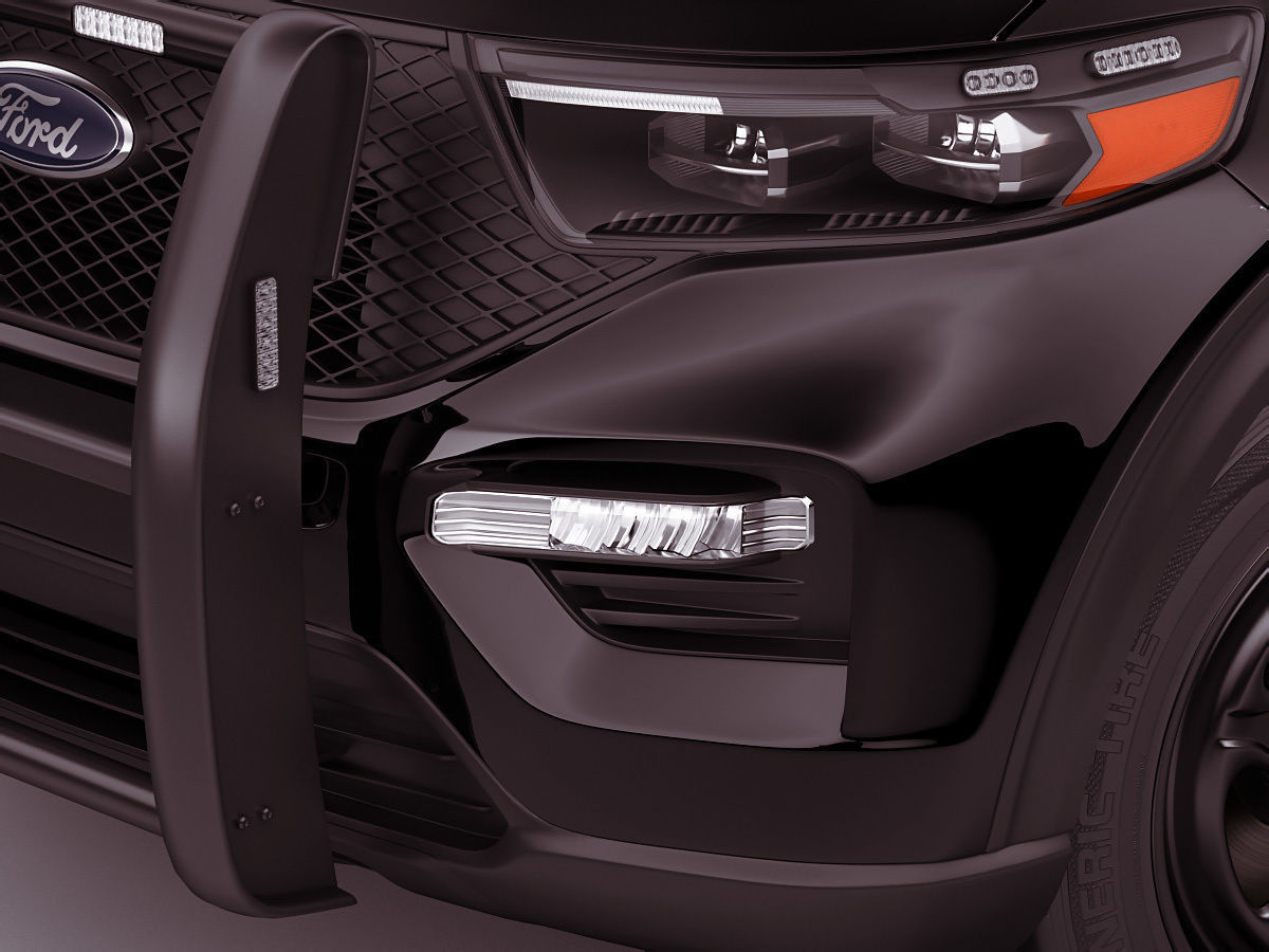 Explorer 2020 Police Interceptor 3D model_3