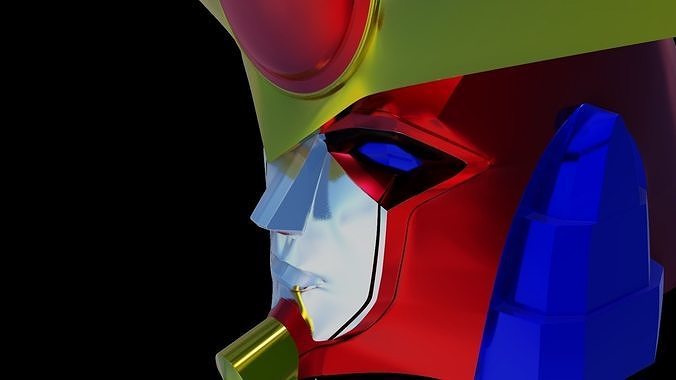 Daitarn 3 Helmet 3D print model