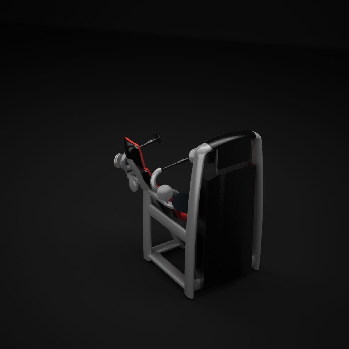 Arm Extension Machine 2 3D model_2