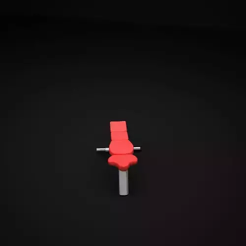 Bench Flat 3D model