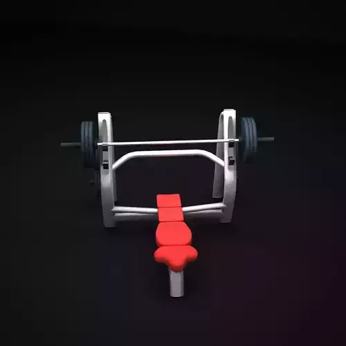Bench Horizontal DR 3D model