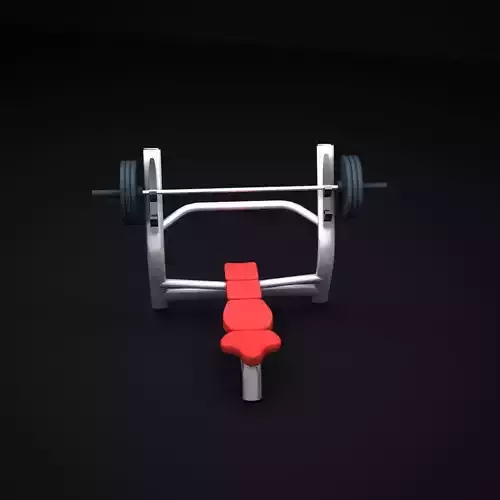 Bench Horizontal 3D model
