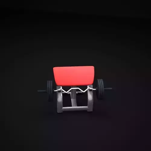 Bench Scott 3D model