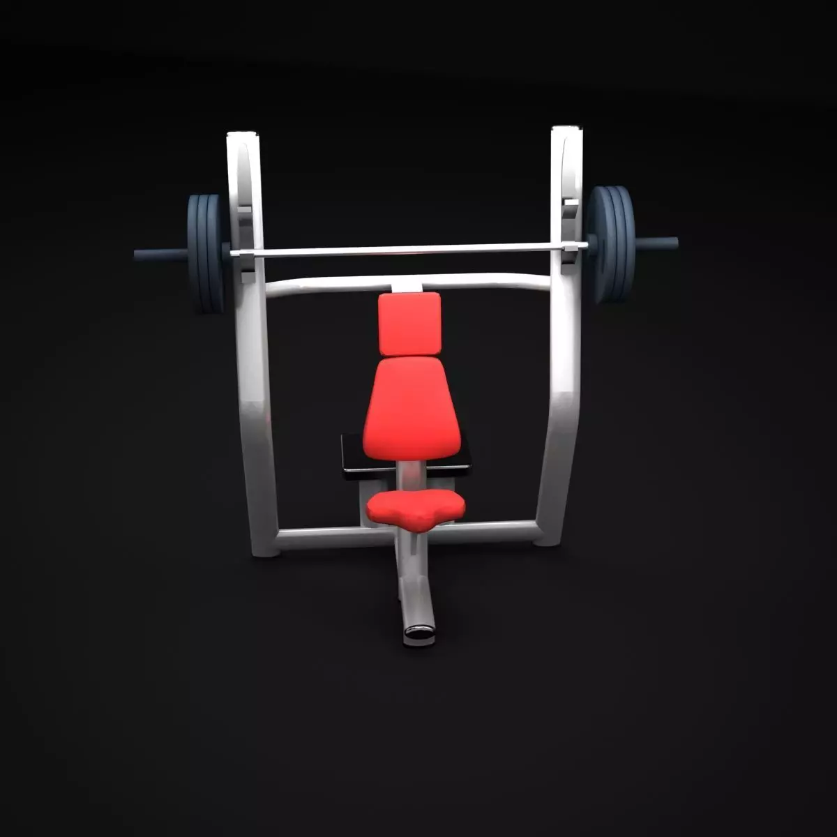 Bench Vertical 3D model