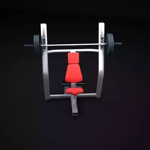 Bench Vertical 3D model