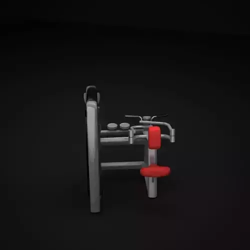 Upper Back Machine 3D model