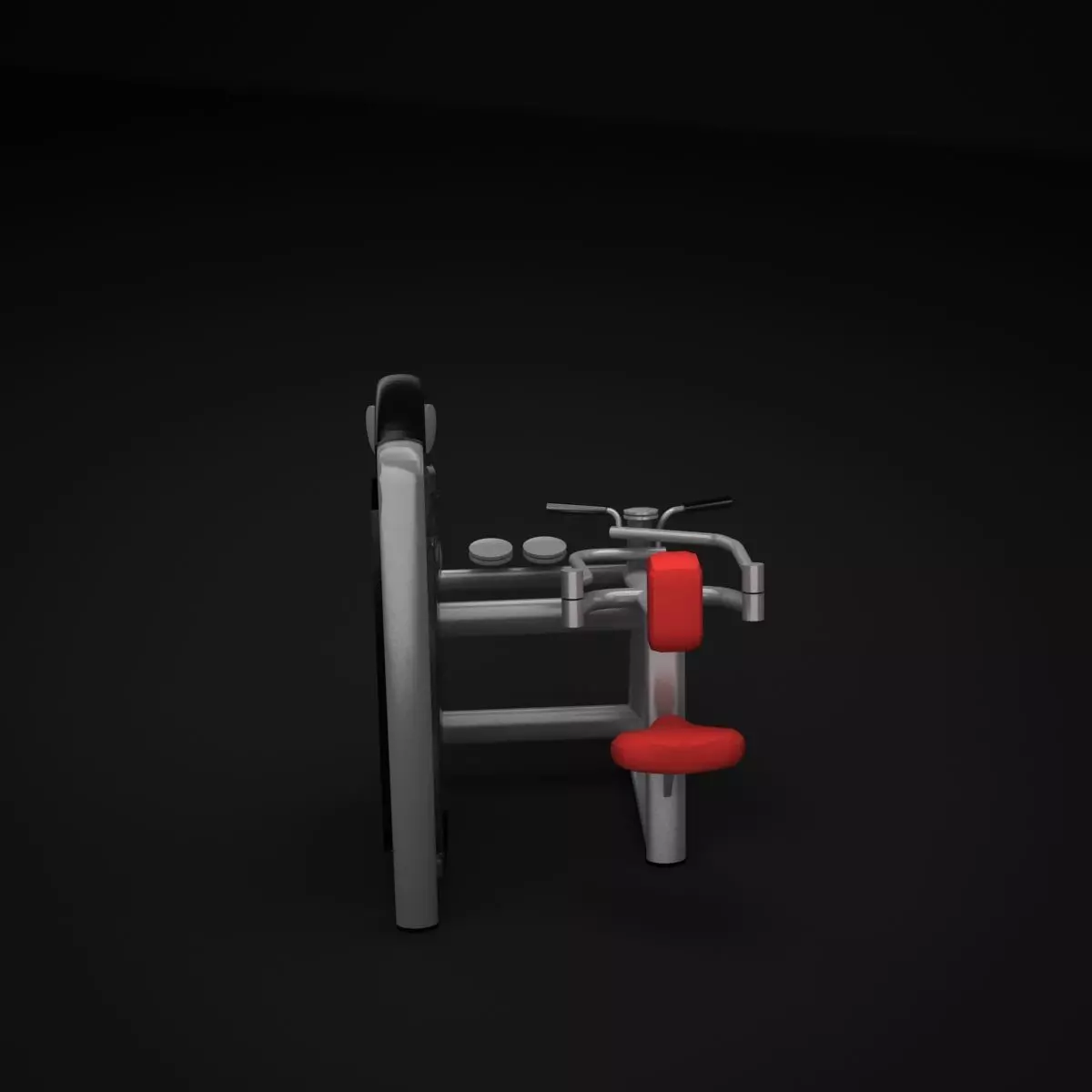 Upper Back Machine 3D model_0