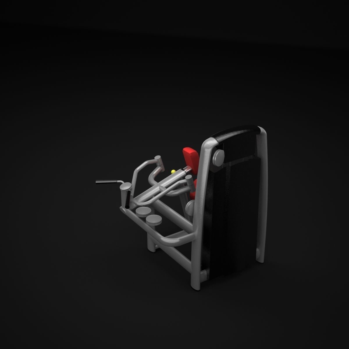 Upper Back Machine 3D model_2