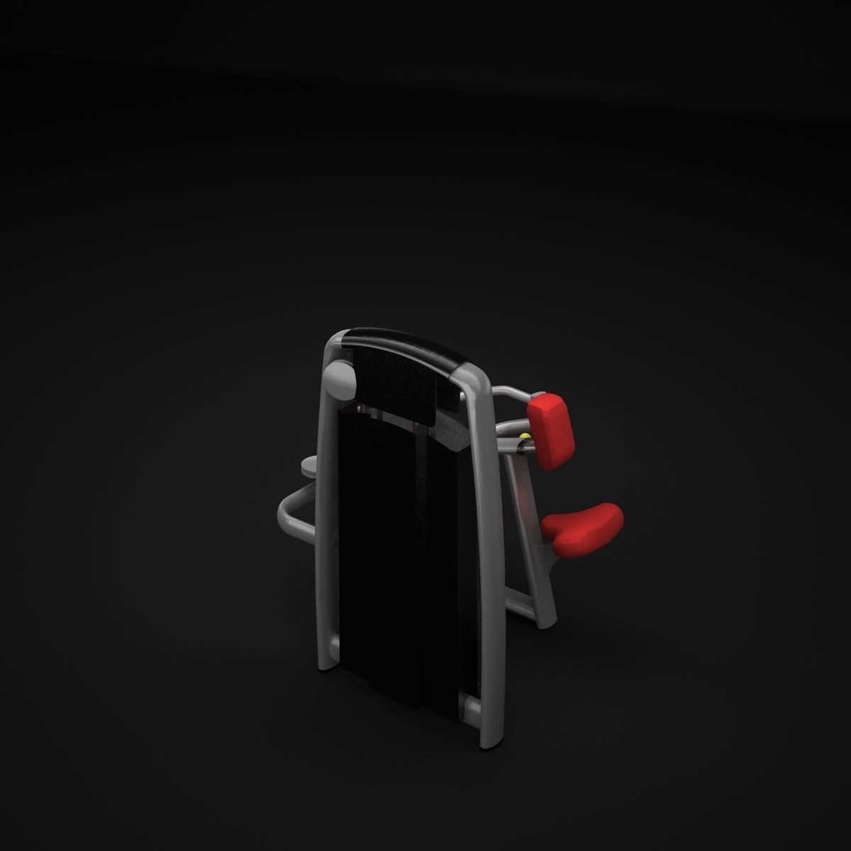 Upper Back Machine 3D model_1