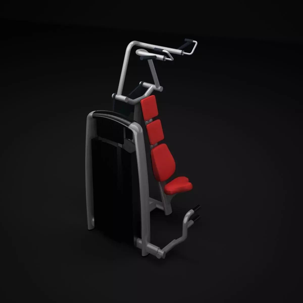 Vertical Traction Machine 3D model