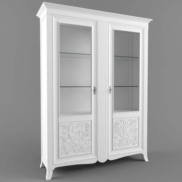 Cabinet showcase Deco 3D model_0