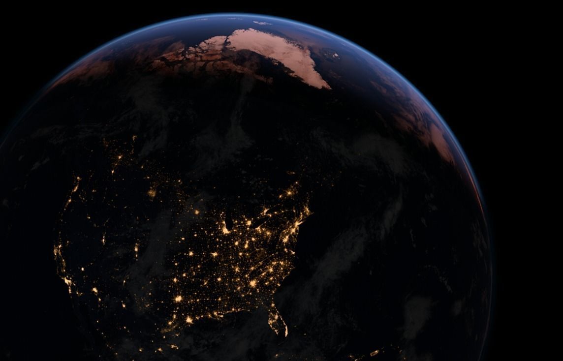 32K Ultra Realistic Earth 3D model_6