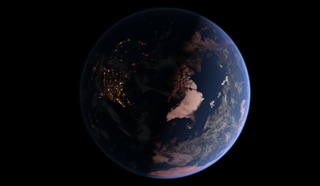 32K Ultra Realistic Earth 3D model_28
