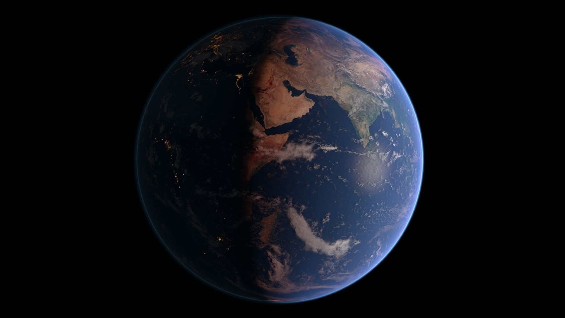 32K Ultra Realistic Earth 3D model_24