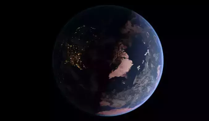32K Ultra Realistic Earth 3D model