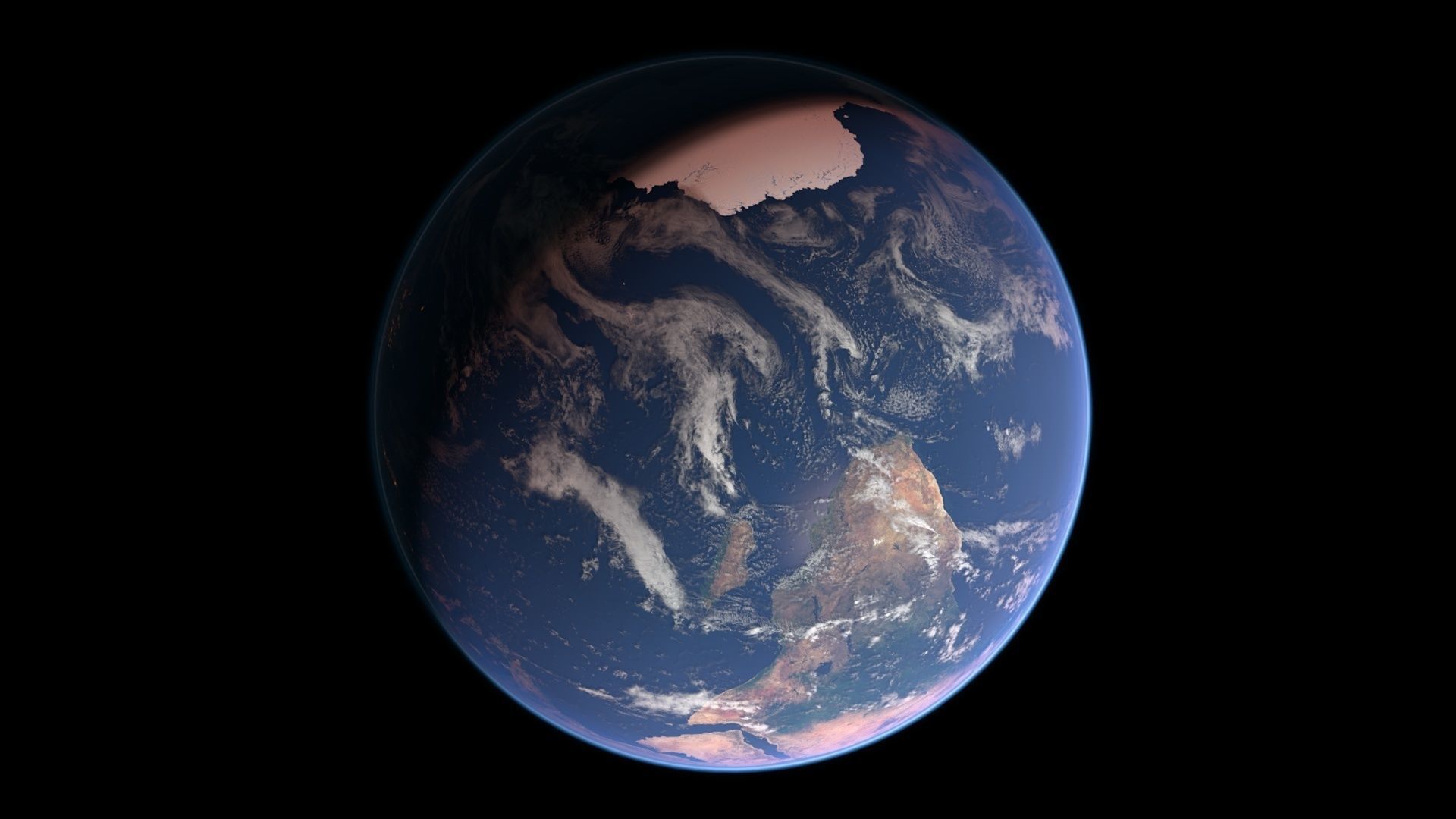 32K Ultra Realistic Earth 3D model_7