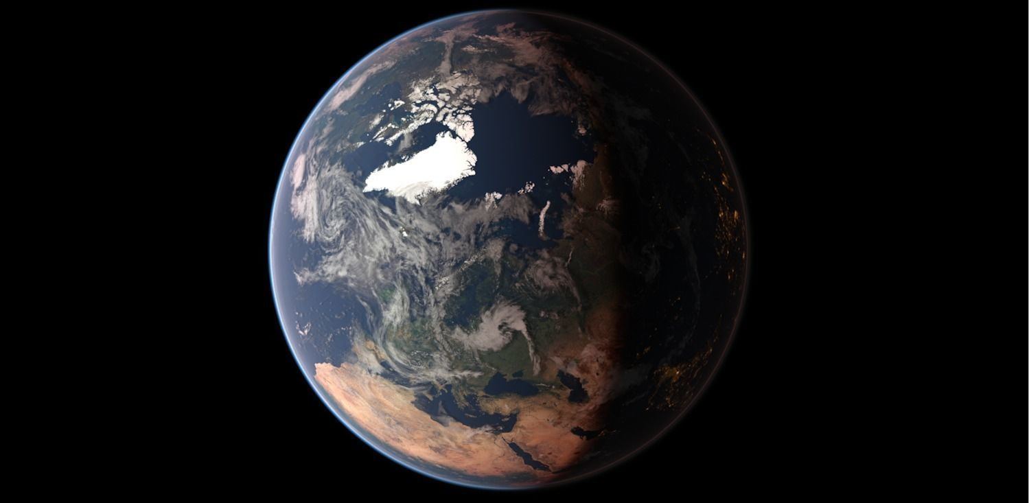 32K Ultra Realistic Earth 3D model_14