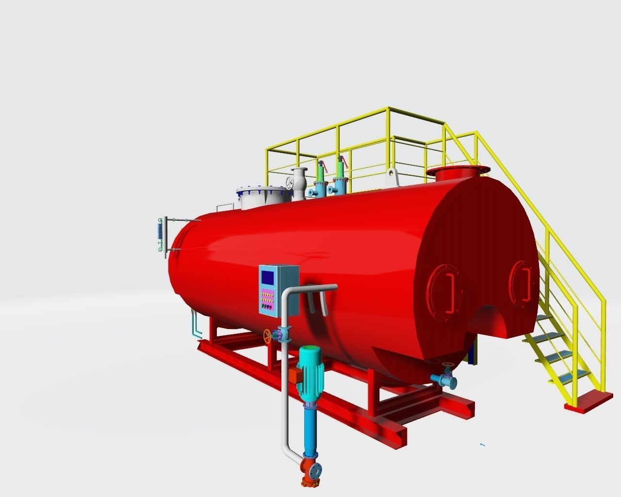 Platform pack 3d model 3D model_4