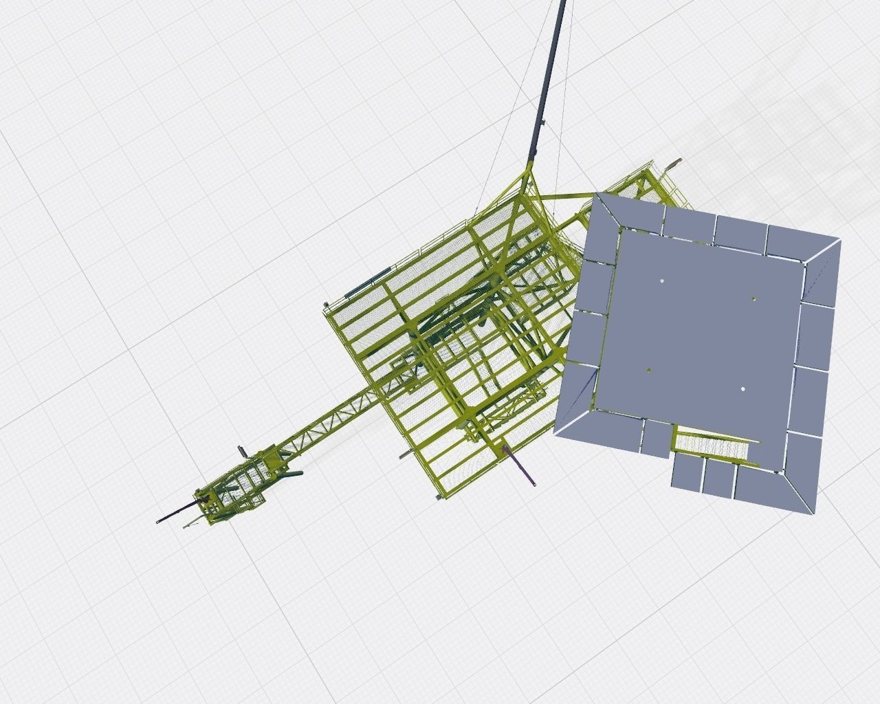 Platform pack 3d model 3D model_7