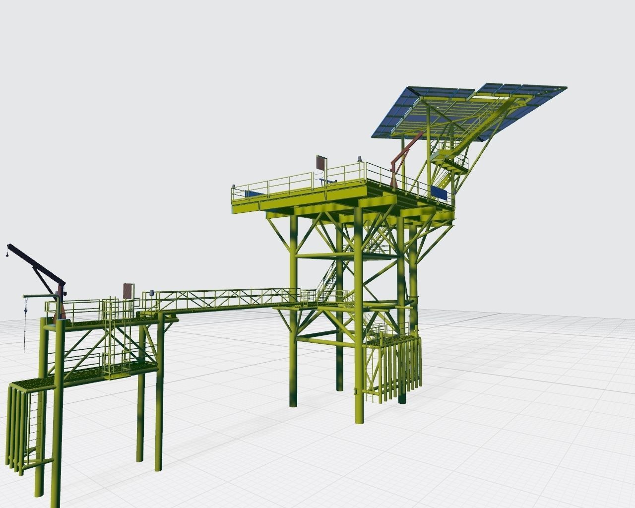 Platform pack 3d model 3D model_6