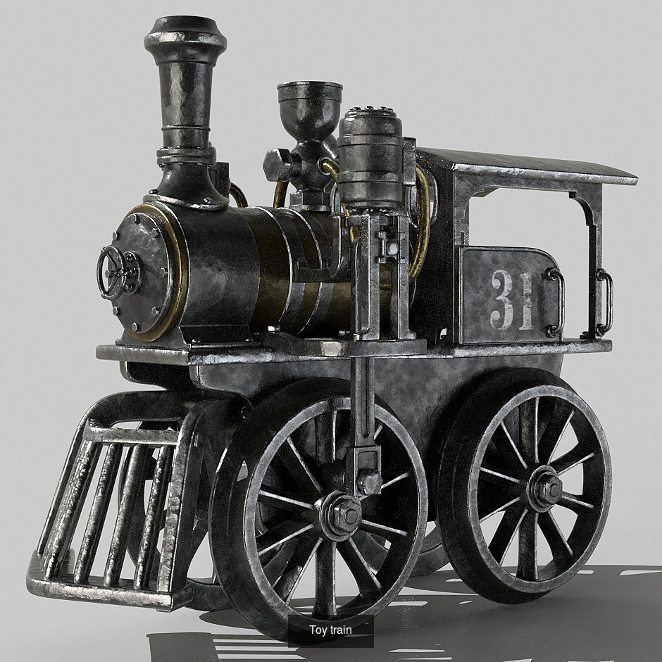 Childroom objects 3D Model Collection_4