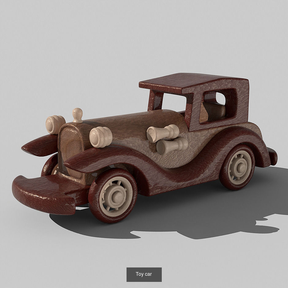 Childroom objects 3D Model Collection_3