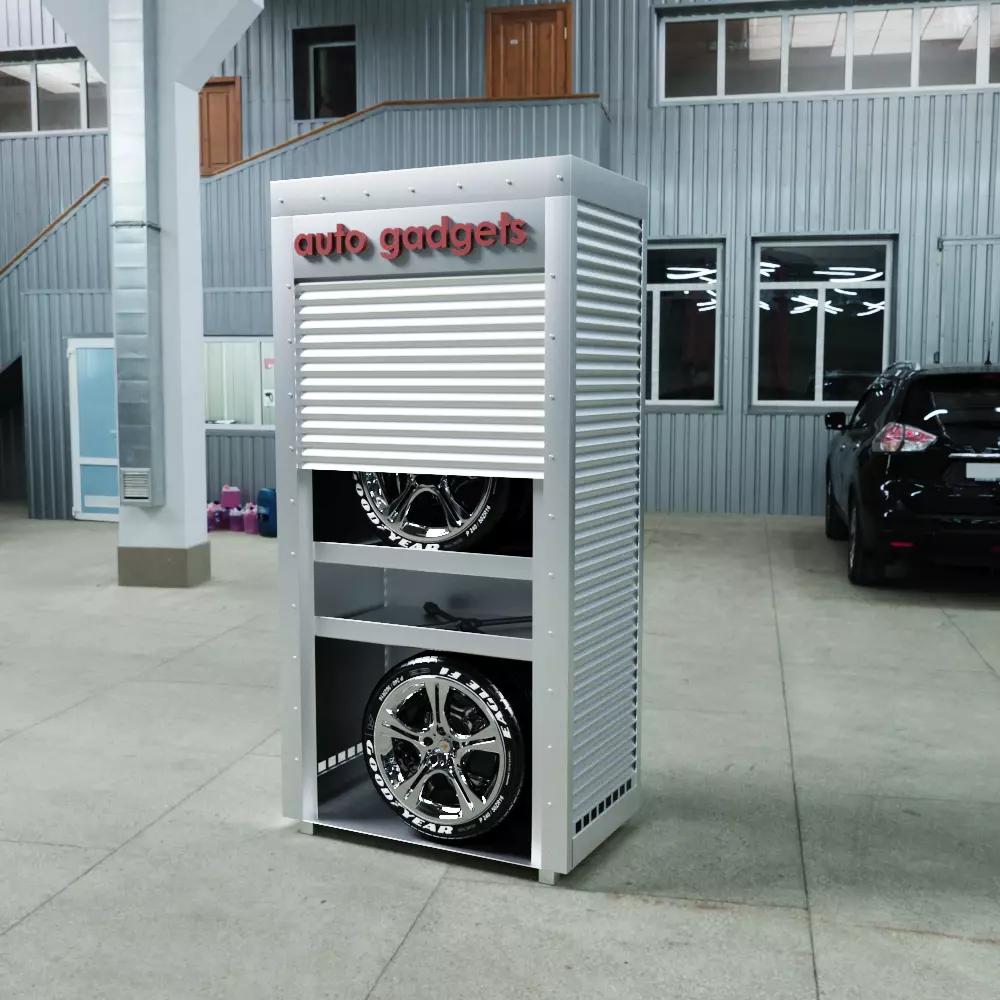 Metalic cabinet 3D model