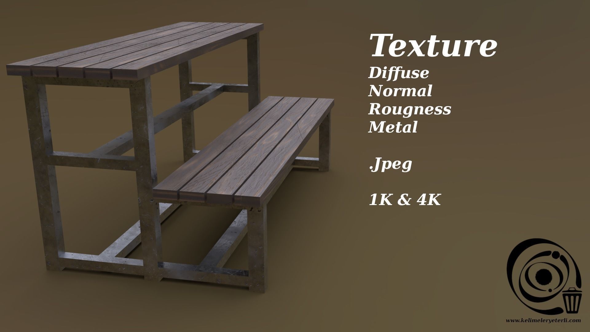 Tribune 04 R Low-poly 3D model_4