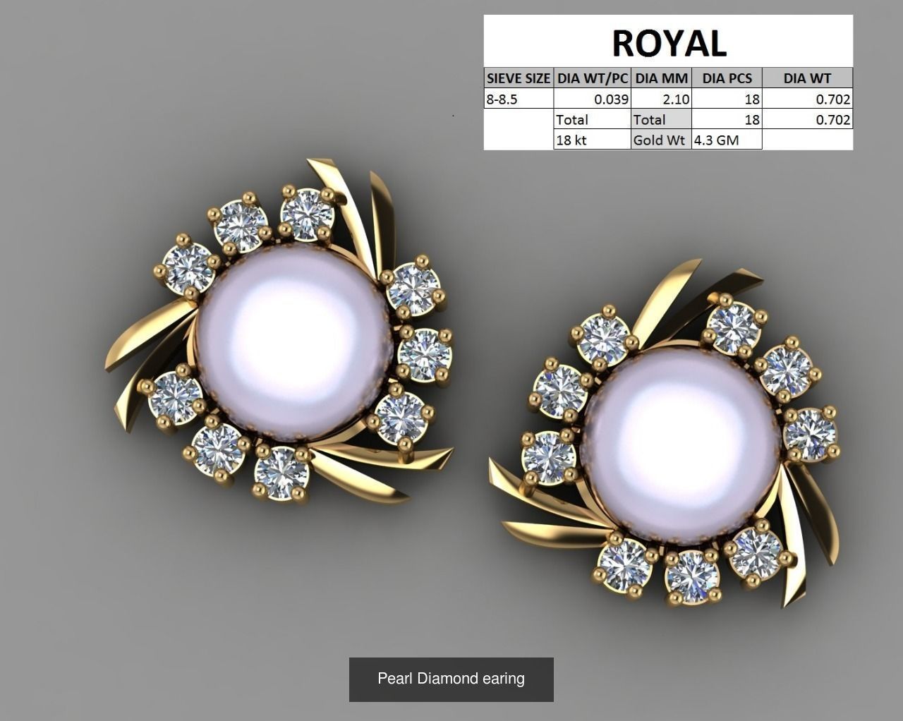 Collection Of elegant Earings Dimaond Pearl  _6