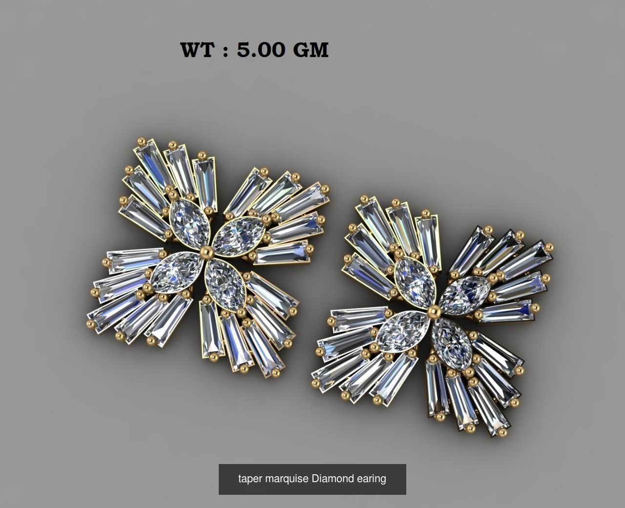 Collection Of elegant Earings Dimaond Pearl  _5