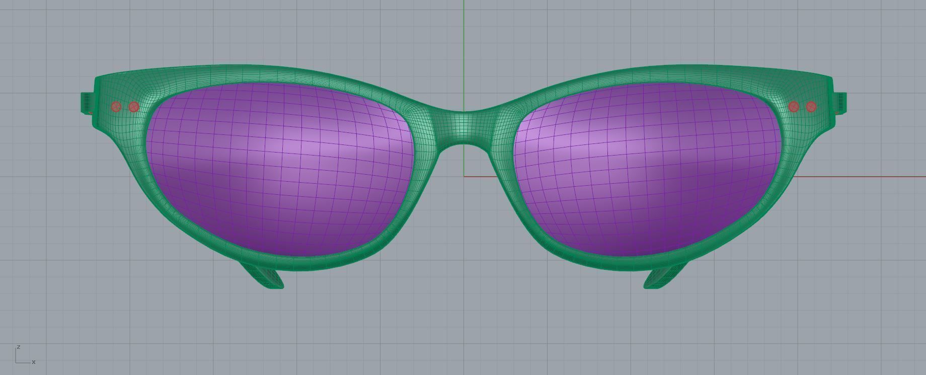 Eyeglasses for Men and Women 3D print model_4