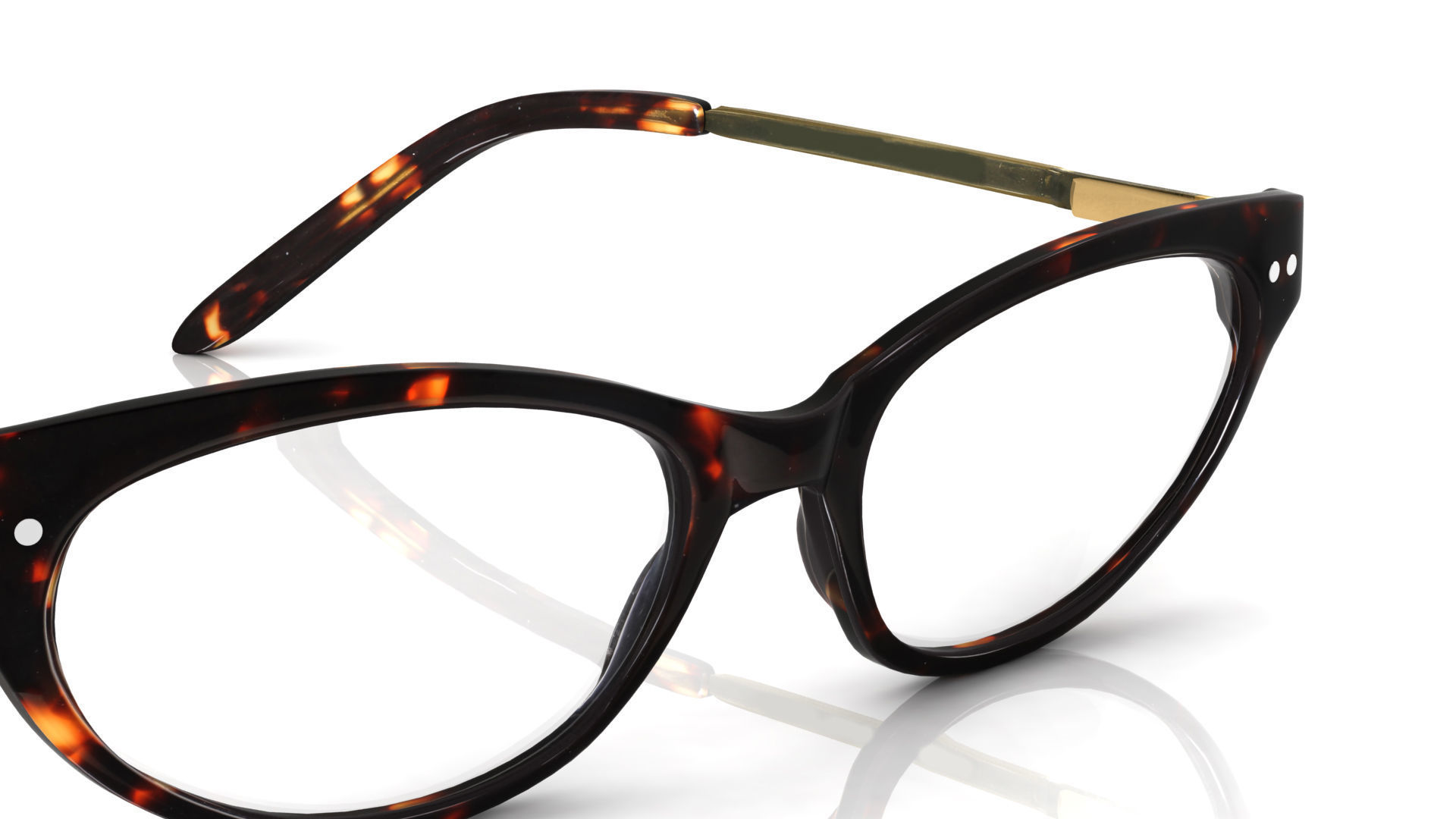 Eyeglasses for Men and Women 3D print model_3