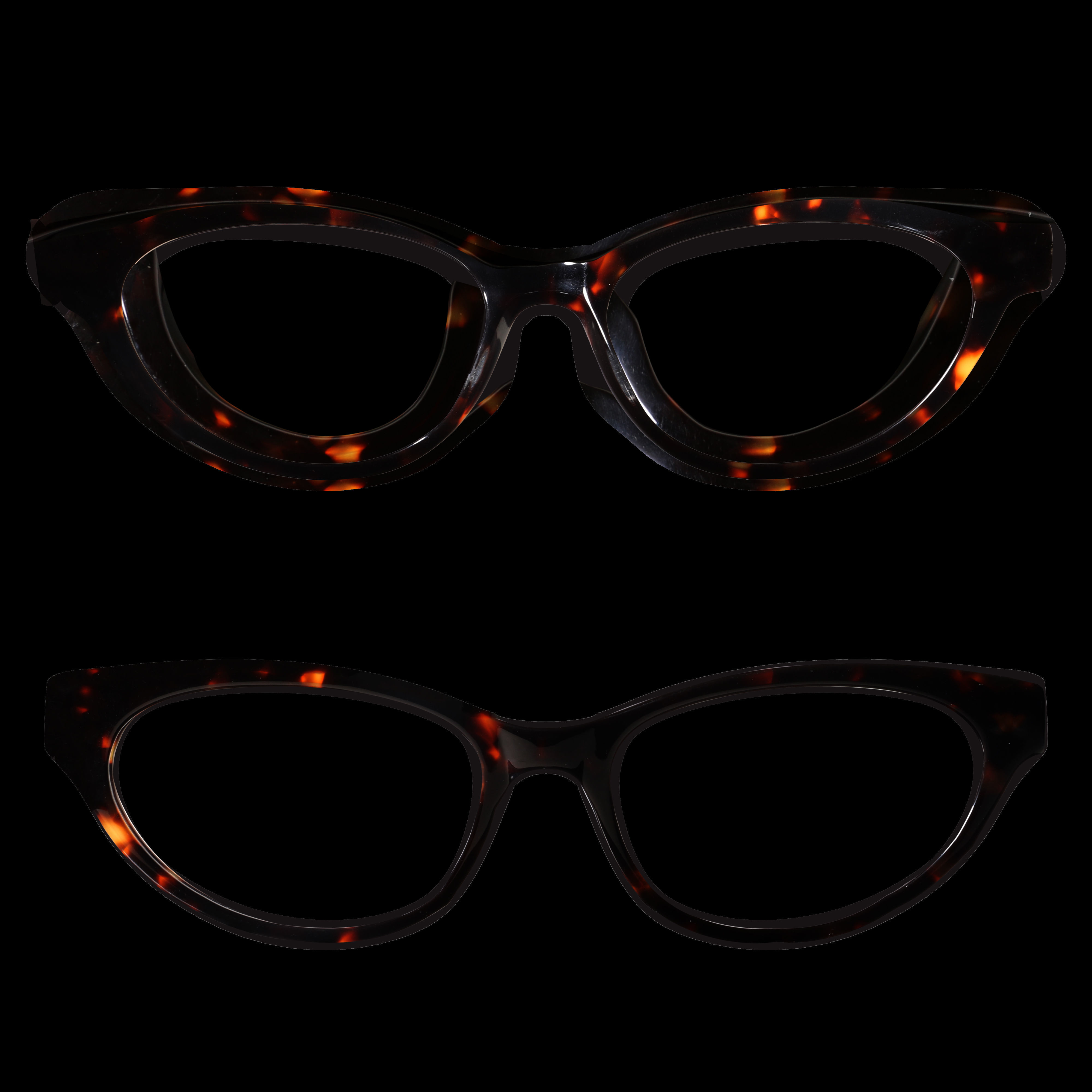 Eyeglasses for Men and Women 3D print model_16