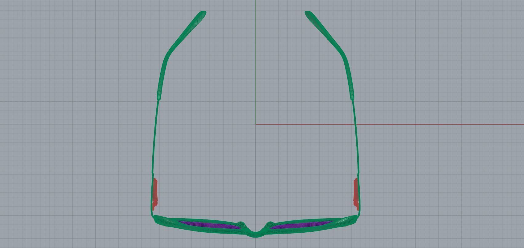 Eyeglasses for Men and Women 3D print model_5