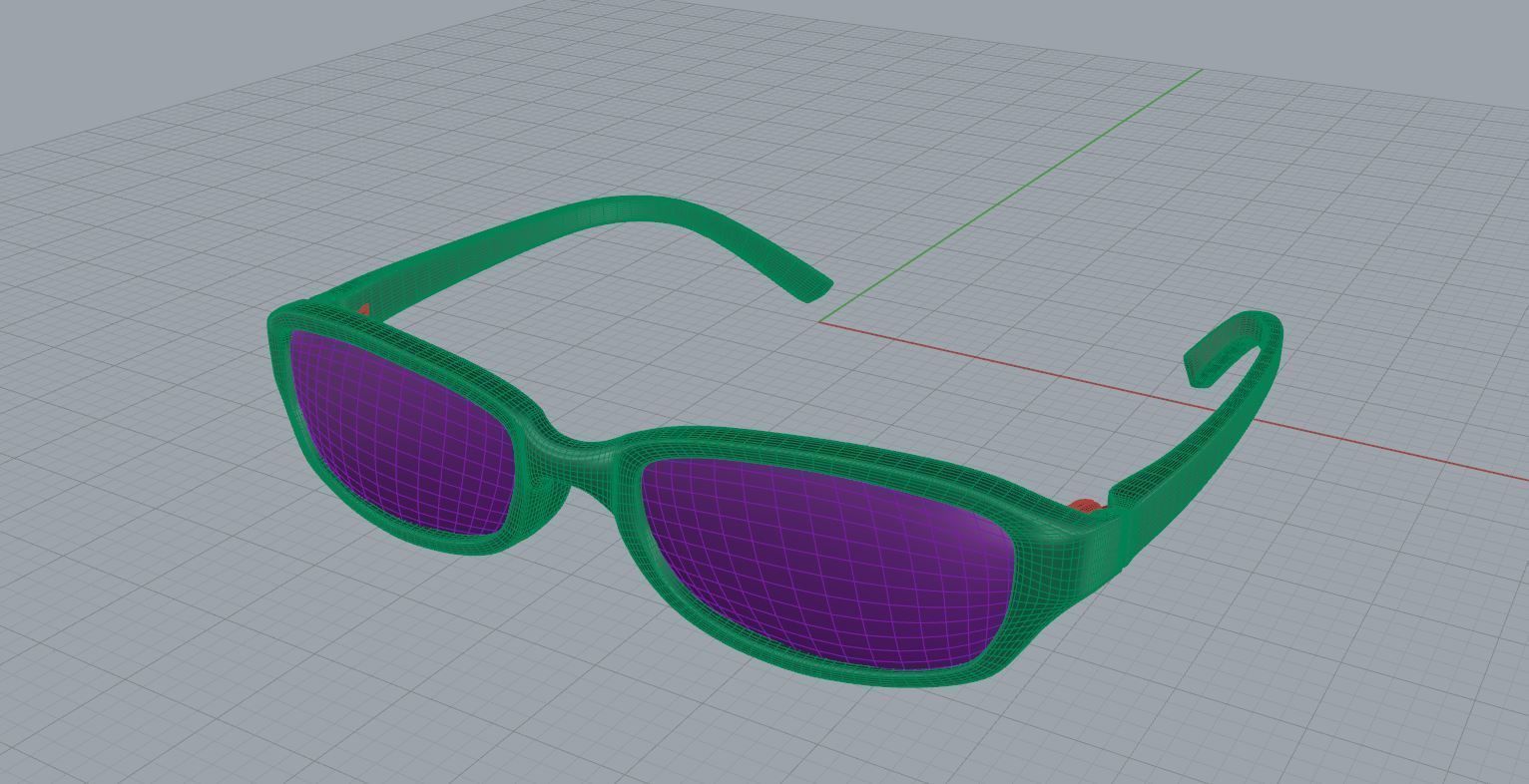 Eyeglasses for Men and Women 3D print model_6