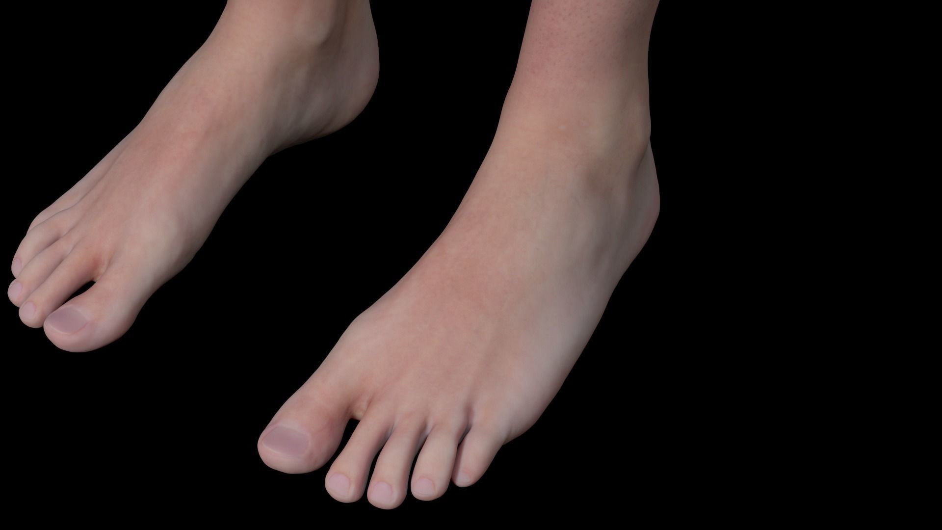 Cinematic Male 001 Low-poly 3D model_11