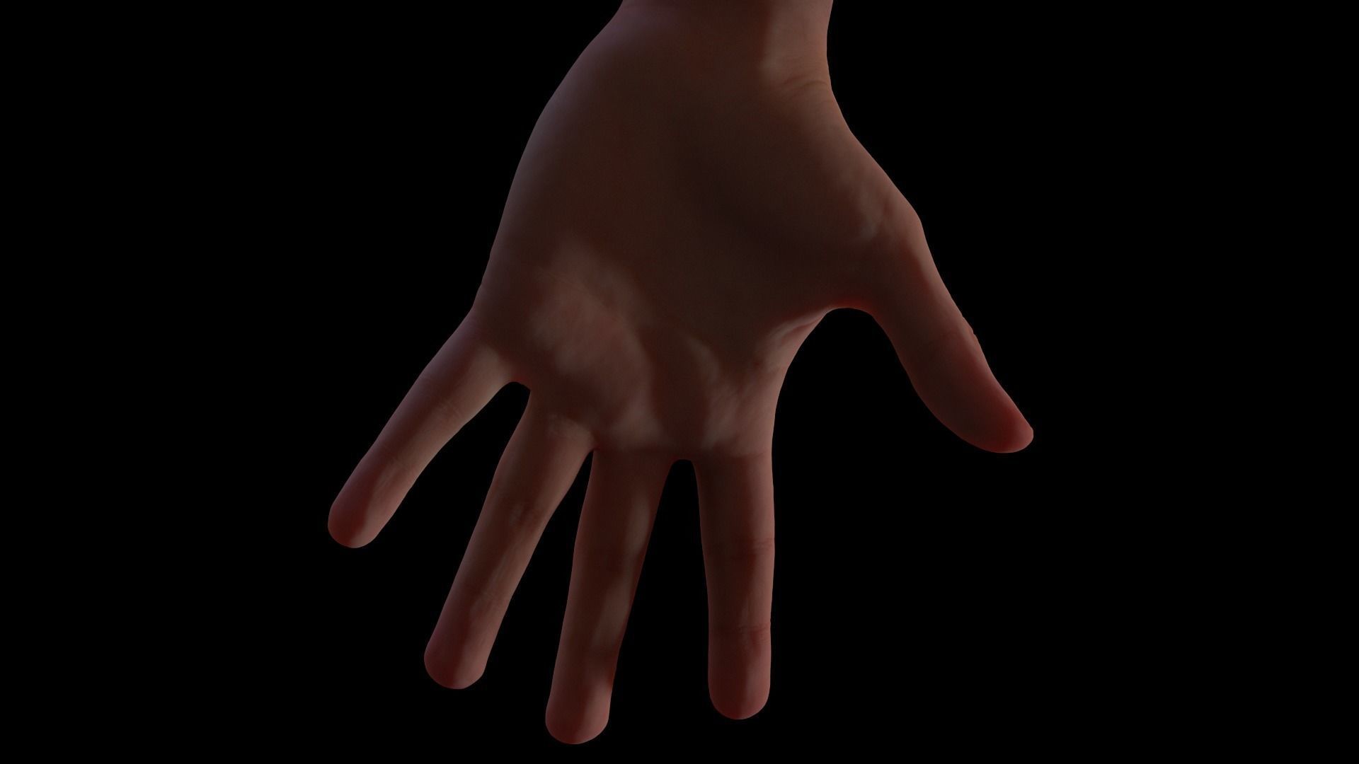 Cinematic Male 001 Low-poly 3D model_13