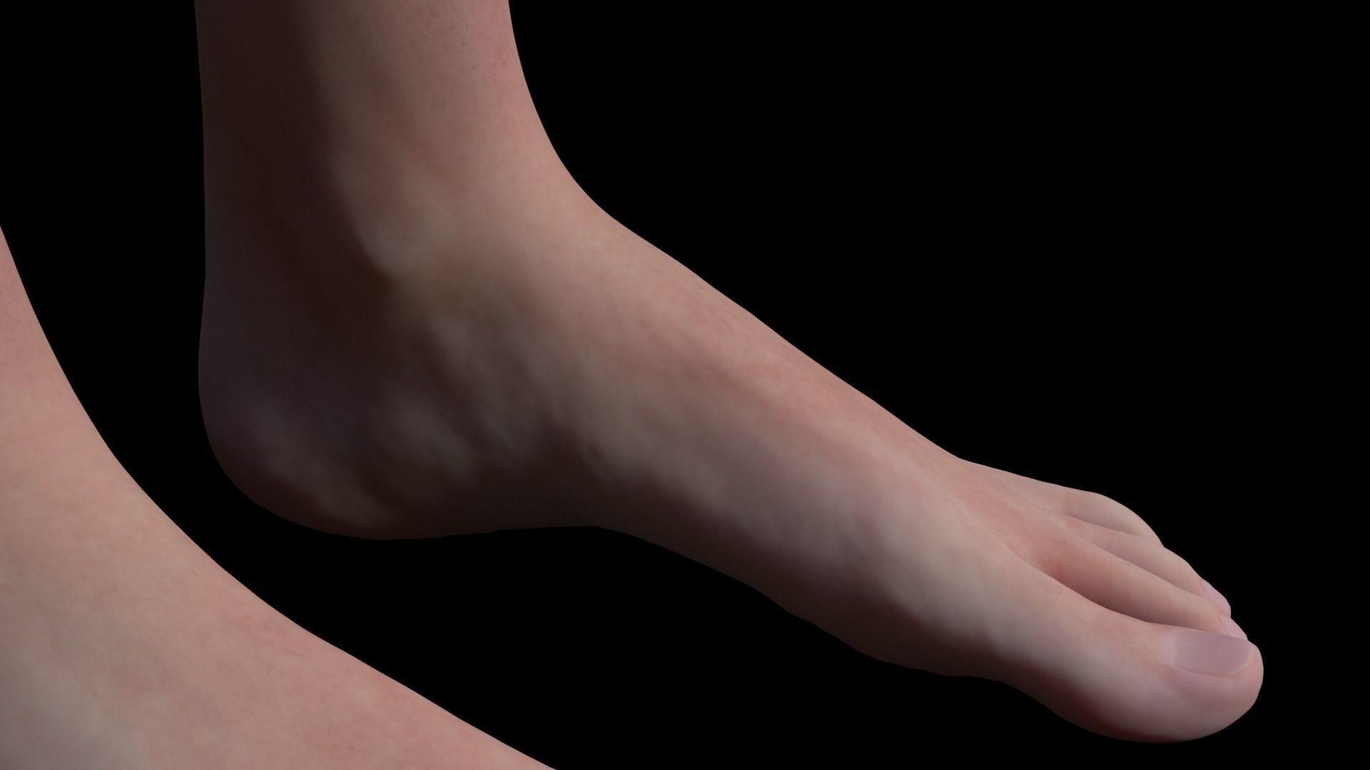 Cinematic Male 001 Low-poly 3D model_12