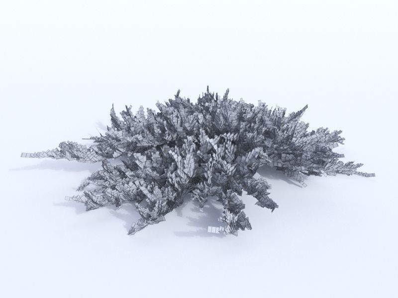 creeping juniper blue chip set 3D model_12