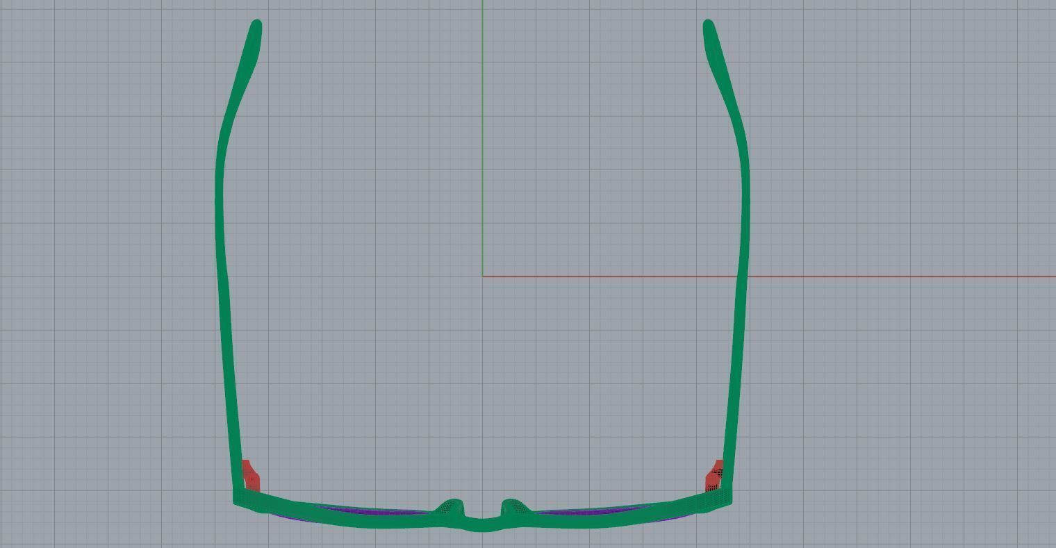 Eyeglasses for Men and Women 3D print model_2