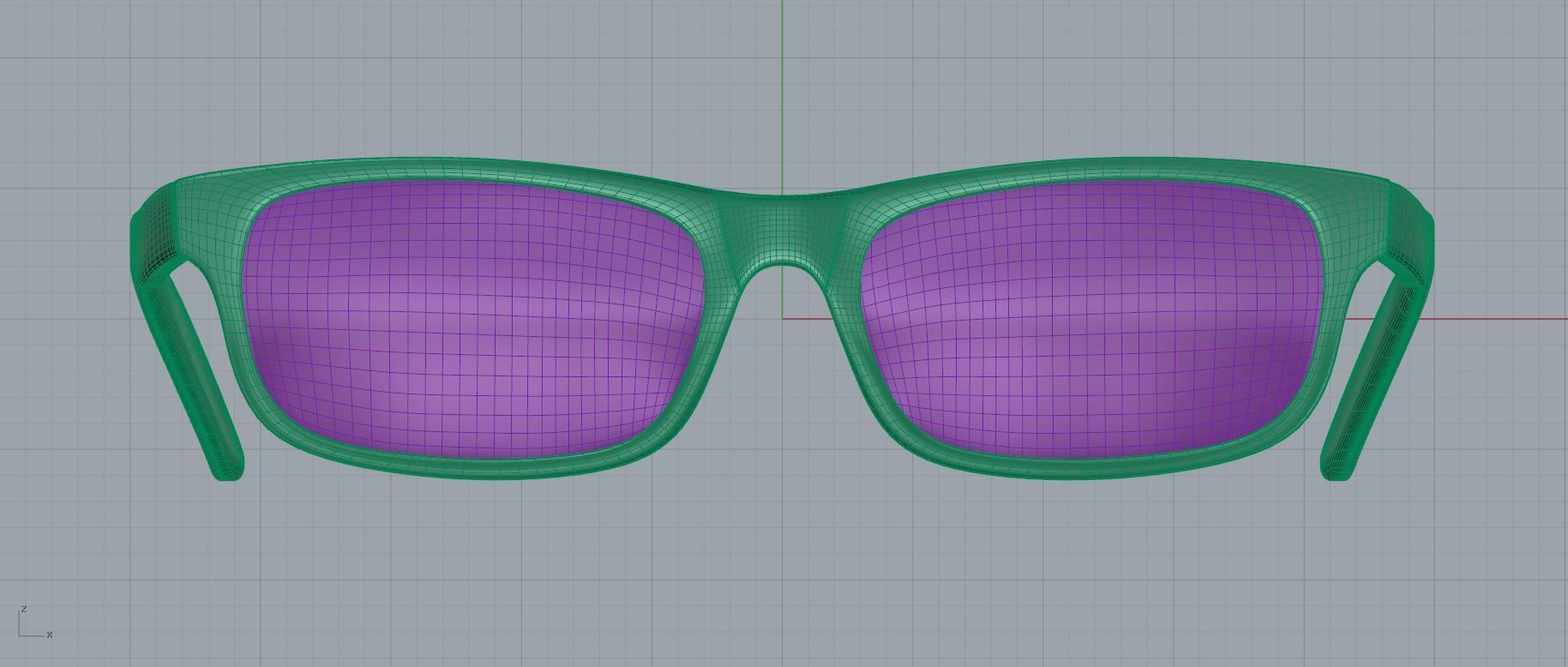 Eyeglasses for Men and Women 3D print model_1