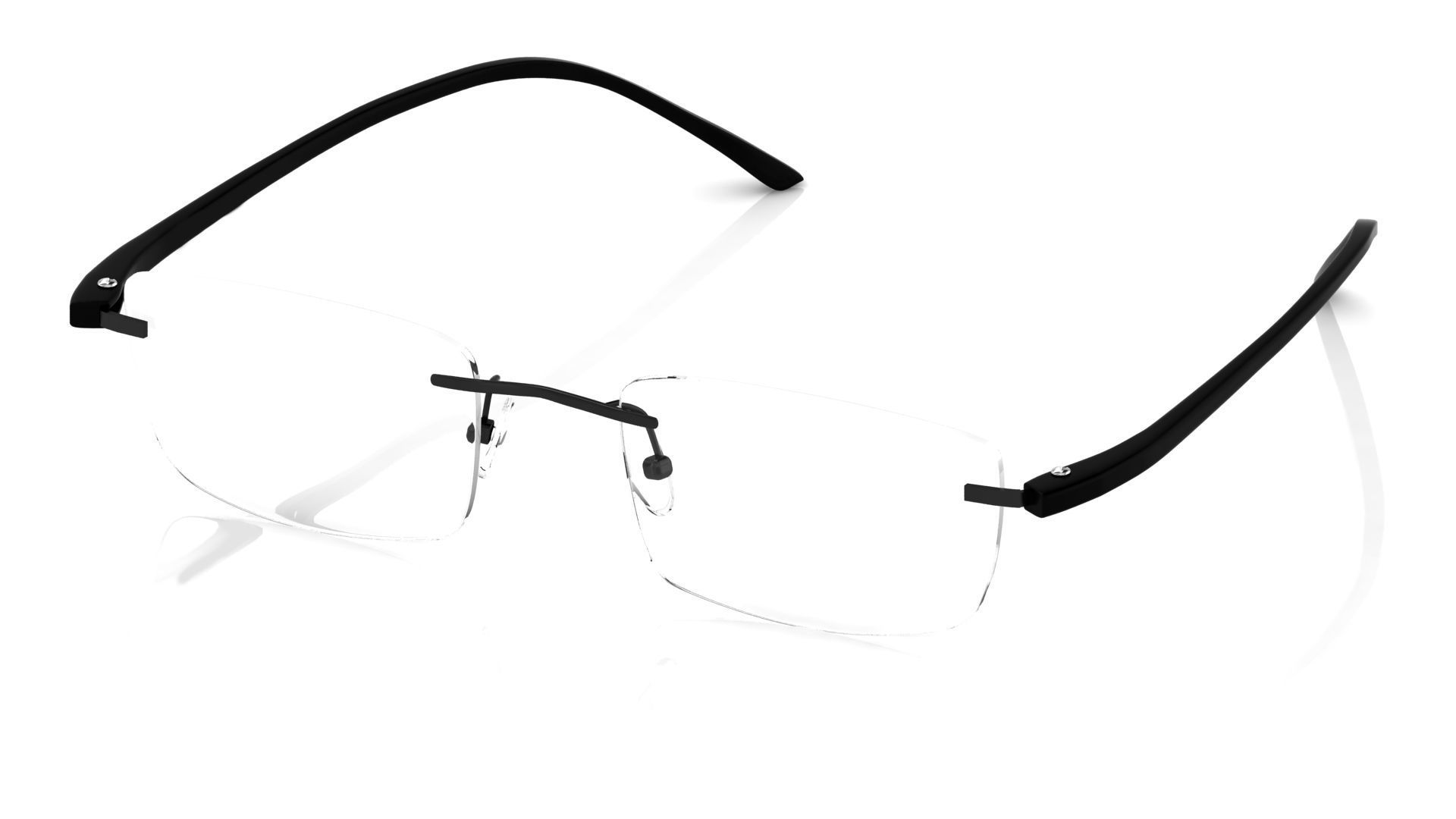 Eyeglasses for Men and Women 3D print model_1