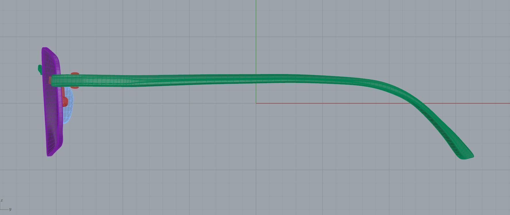 Eyeglasses for Men and Women 3D print model_7