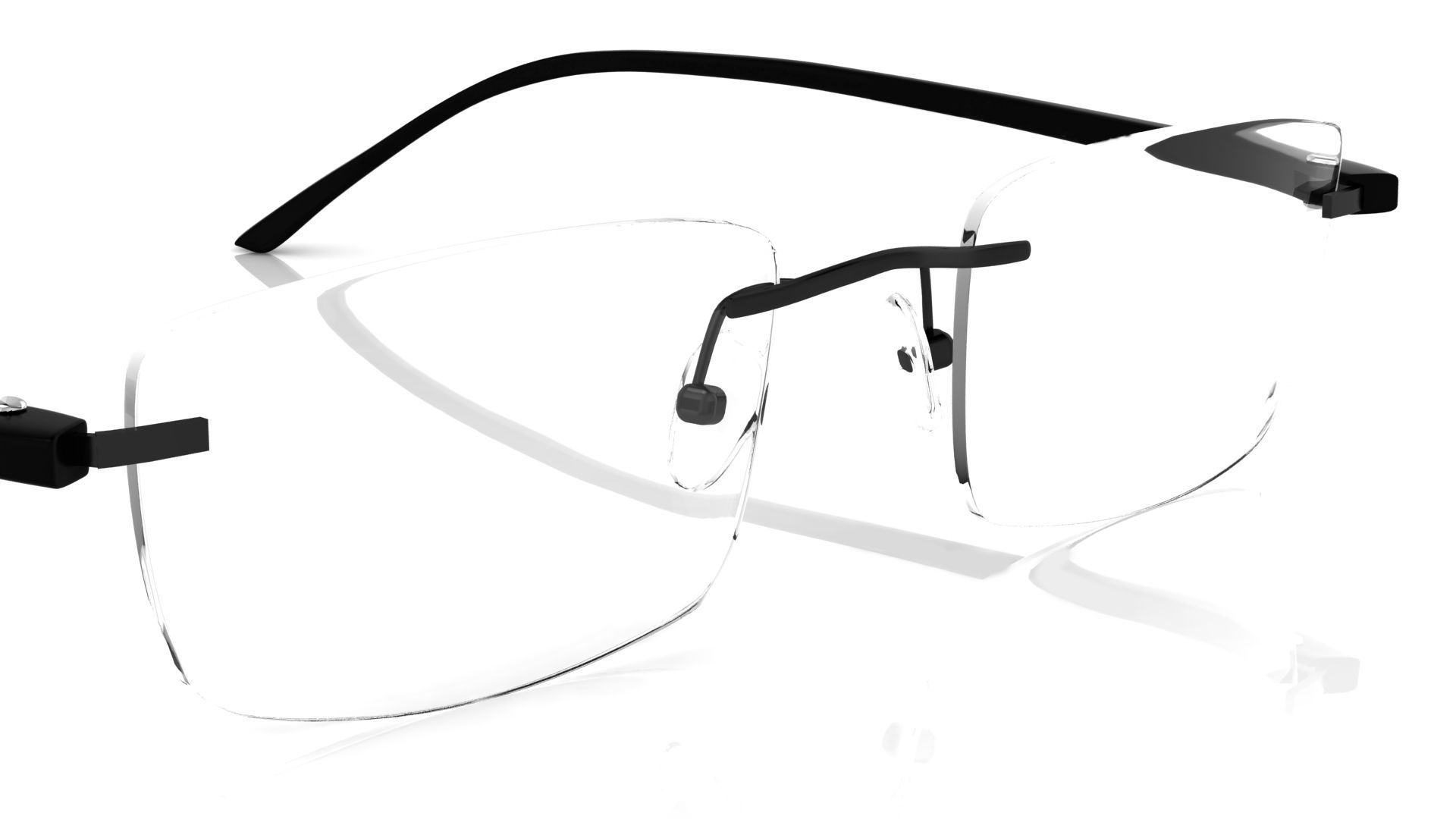 Eyeglasses for Men and Women 3D print model_3