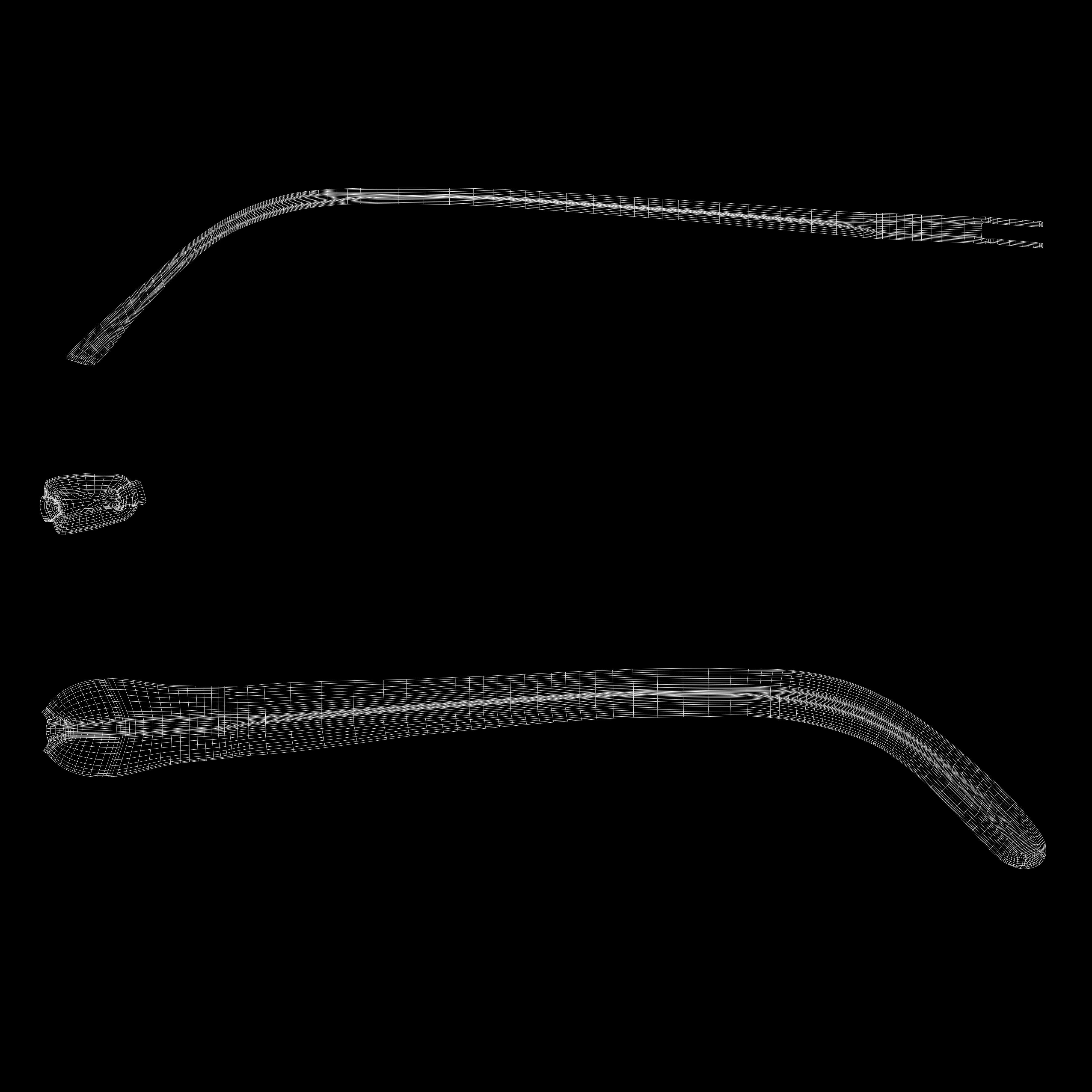 Eyeglasses for Men and Women 3D print model_14