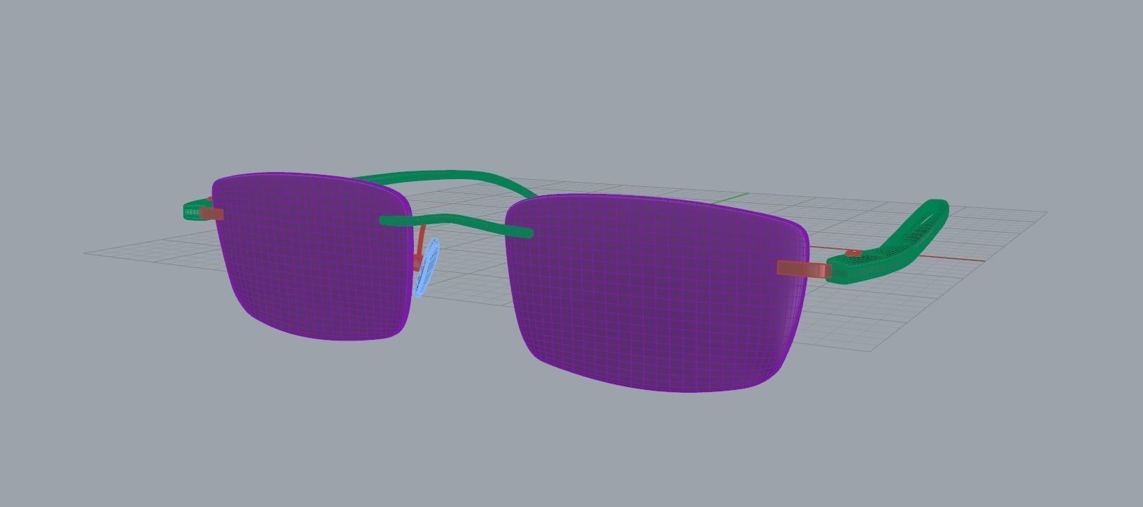 Eyeglasses for Men and Women 3D print model_6