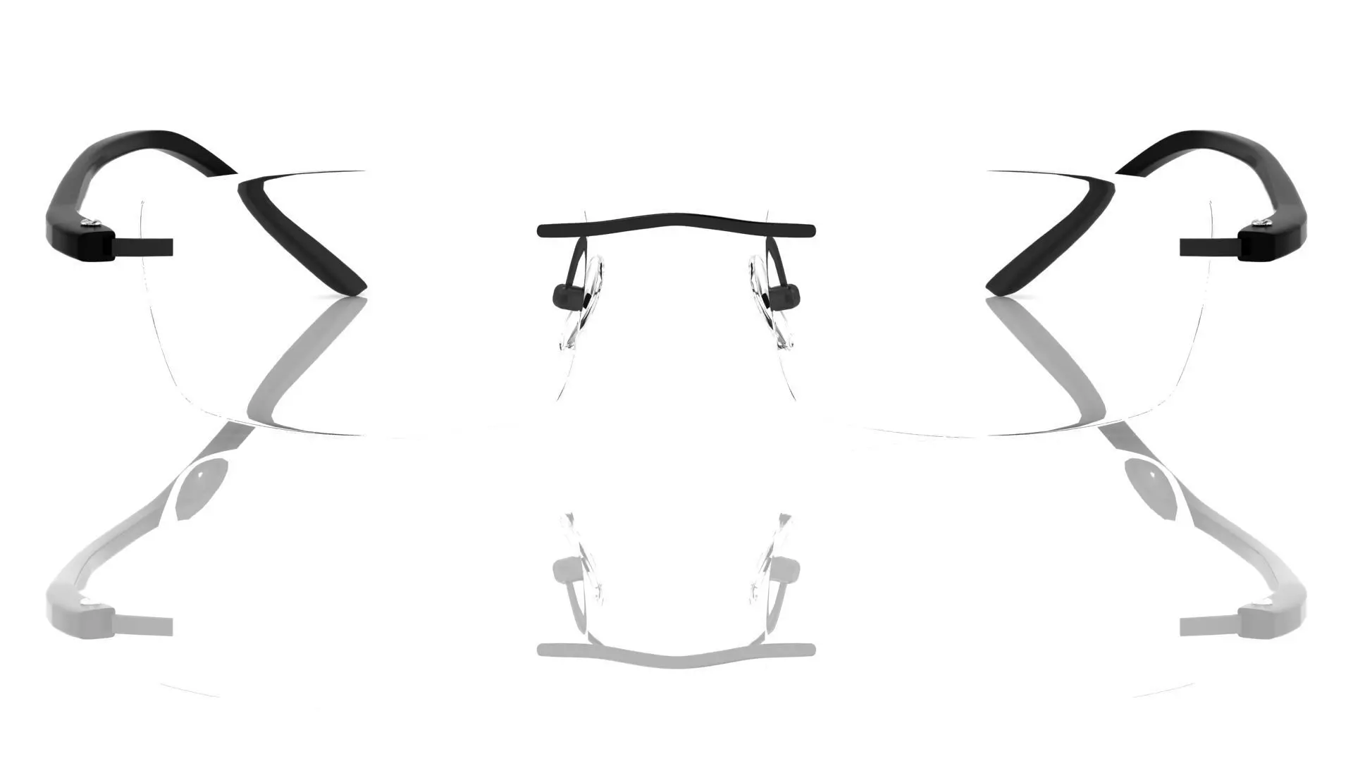Eyeglasses for Men and Women 3D print model_0