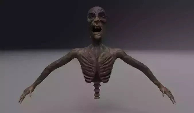 Time Wraith Flash Low-poly 3D model